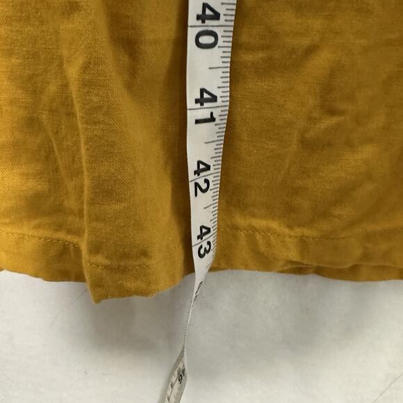 4X Croft & Barrow Yellow Ochre Sleeveless Dress - Picture 8 of 9